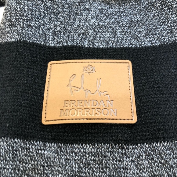 Vancouver Canucks Alumni Brendan Morrison NHL Scarf Hockey Molson Canadian - Picture 3 of 4